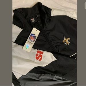 NWT VINTAGE NFL New Orleans Jacket Saints XL